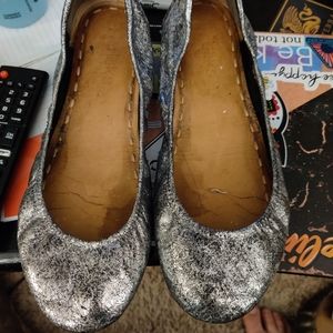 Custom Silver Tieks Size 9